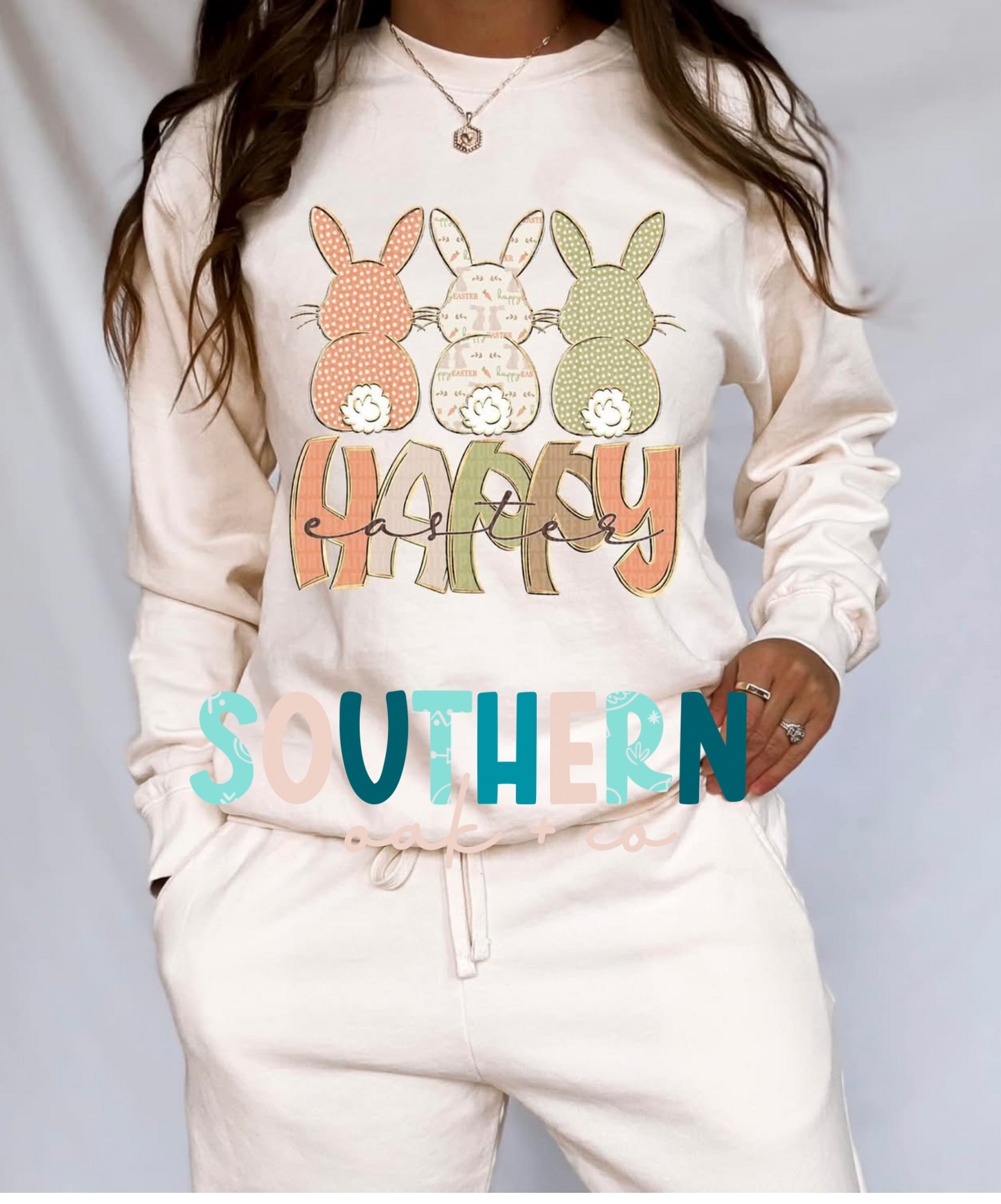 Boho Happy Easter