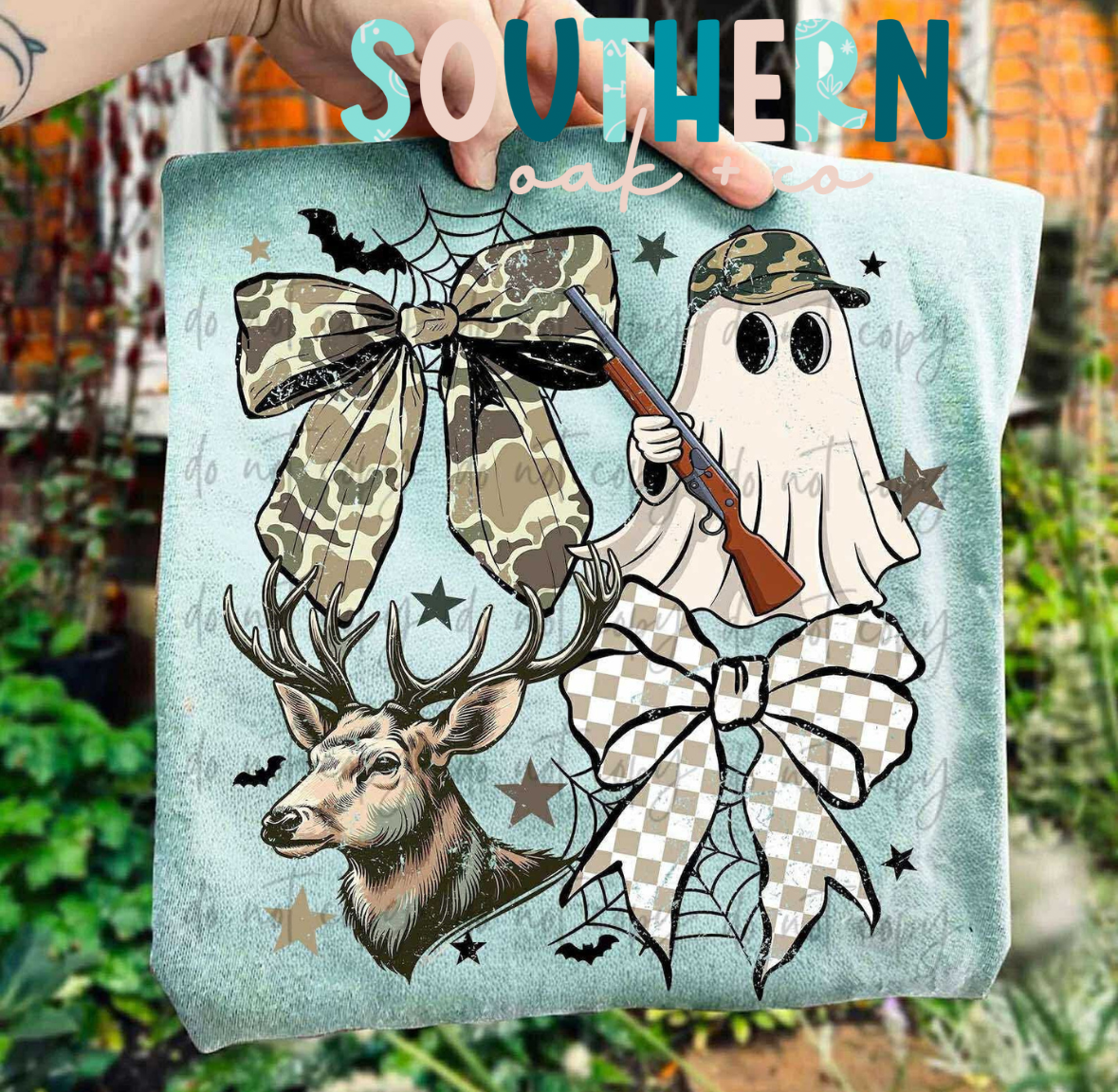 Hunting but make it spooky and cute