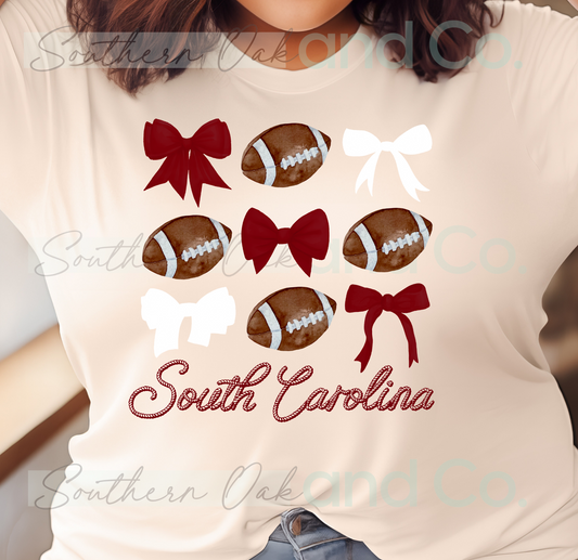 South Carolina and bows