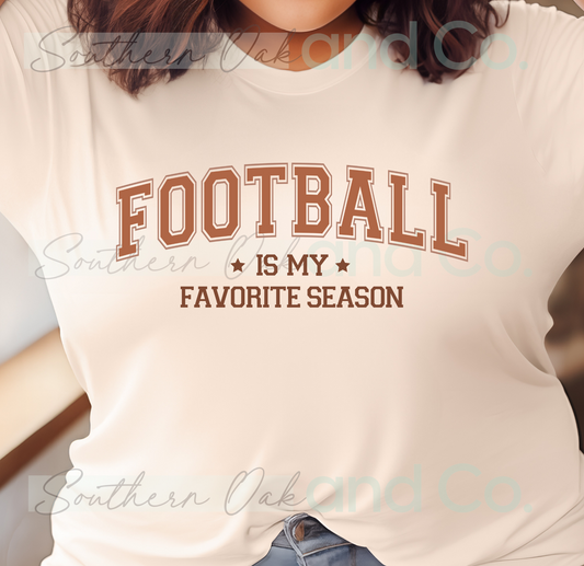 Football is my favorite season