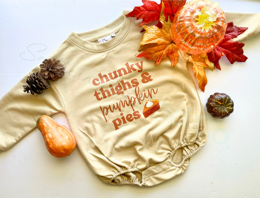 Chunky thighs and pumpkin pies