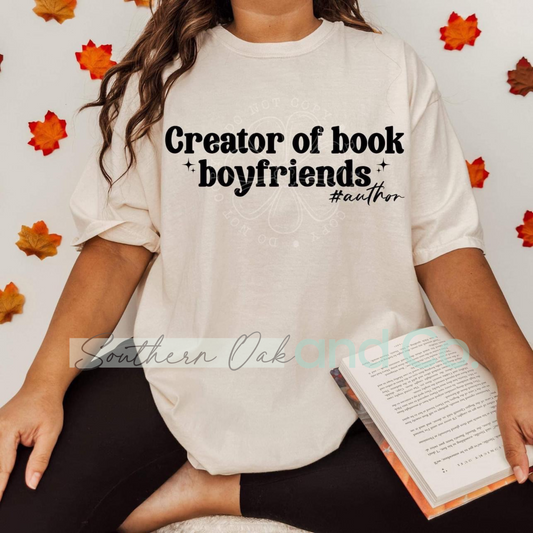 Creator of book boyfriends