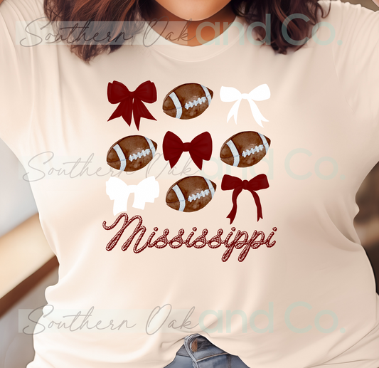 Mississippi and bows