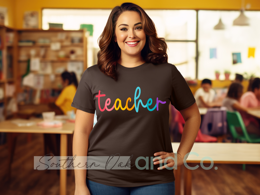 Colorful Teacher